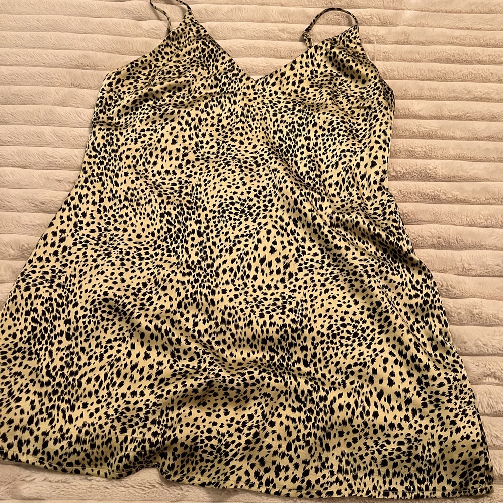 Princess Polly leopard dress size 12